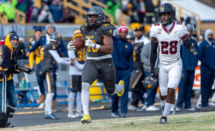 North Carolina A&T running back Jah-Maine Martin selected to HBCU Legacy Bowl