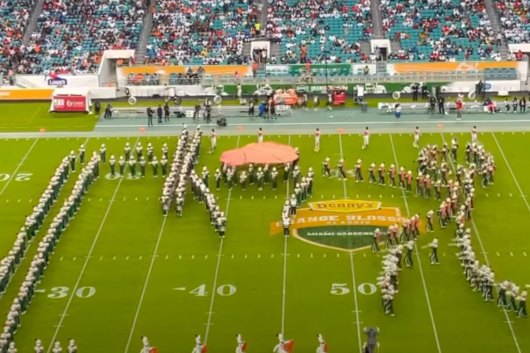 Here are the top 5 HBCU band halftime shows from Week 1