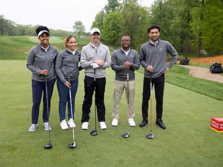 Rory McIlroy And Students Rory McIlroy And Students