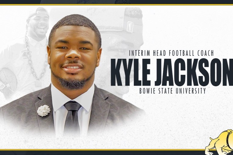 Kyle Jackson named interim head football coach at Bowie State