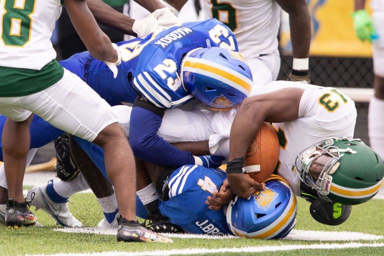 Fort Valley State wins defensive battle to edge Kentucky State, 9-7