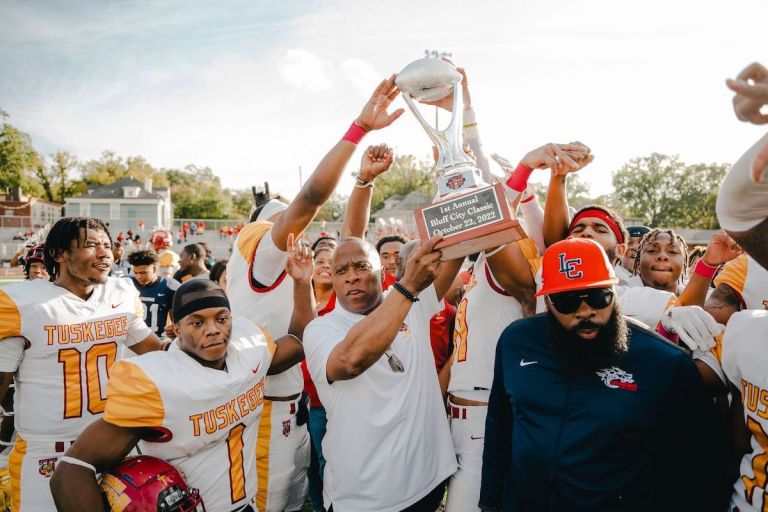Tuskegee tops Lane in Bluff City Classic