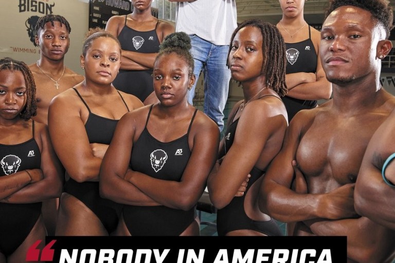 Howard swimming program featured on Sports Illustrated cover