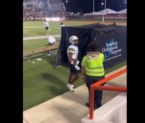 Alabama State football player suspended for striking security guard
