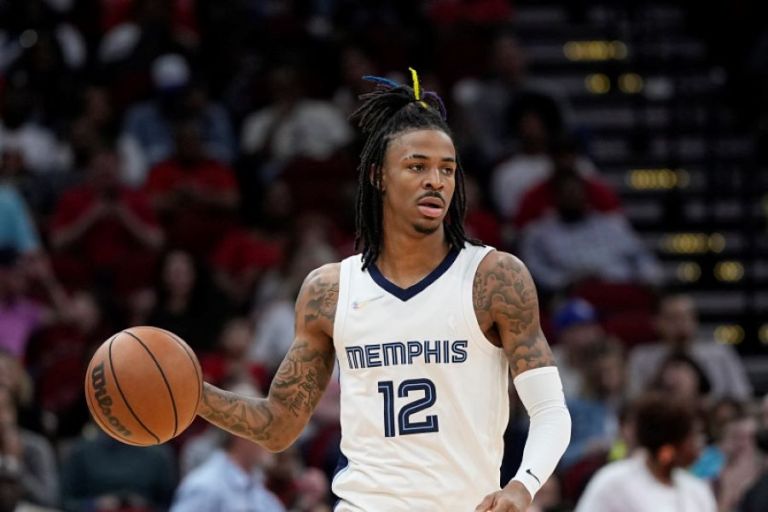 NBA superstar Ja Morant gifts Miles College hoops his signature sneakers