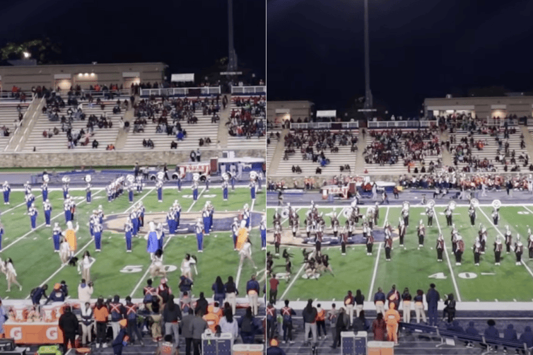 Which HBCU band won Thursday’s halftime show, North Carolina Central or Morgan State?
