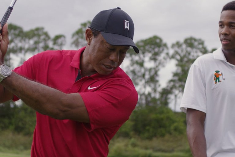 HBCU golfers get instruction from PGA legend Tiger Woods