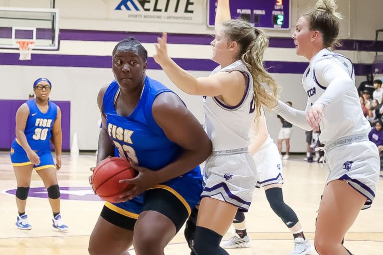 Fisk power forward Maya Buckhanon scored at record pace against SUNO