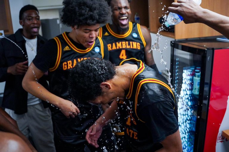 ‘A lot of fight in them’: Grambling State historic NCAA tournament win mirrored season