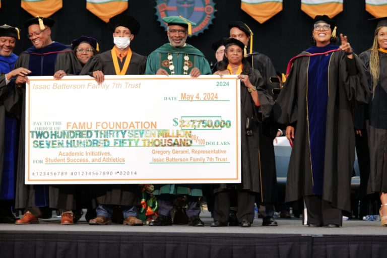 Florida A&M University receives near quarter billion dollar donation