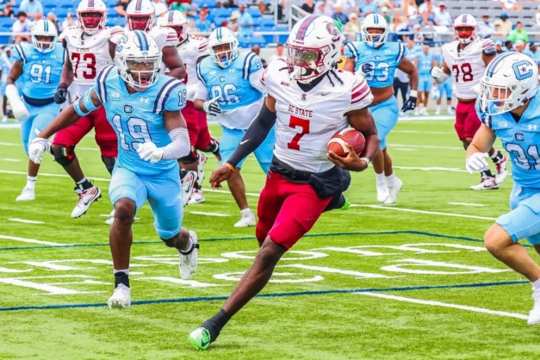 South Carolina State convincingly wrapped up the MEAC title to clinch Celebration Bowl berth