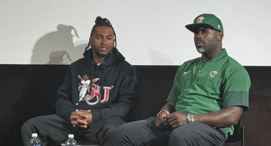 Michael Vick & DeSean Jackson reunite in Philly for ‘legends’ press conference