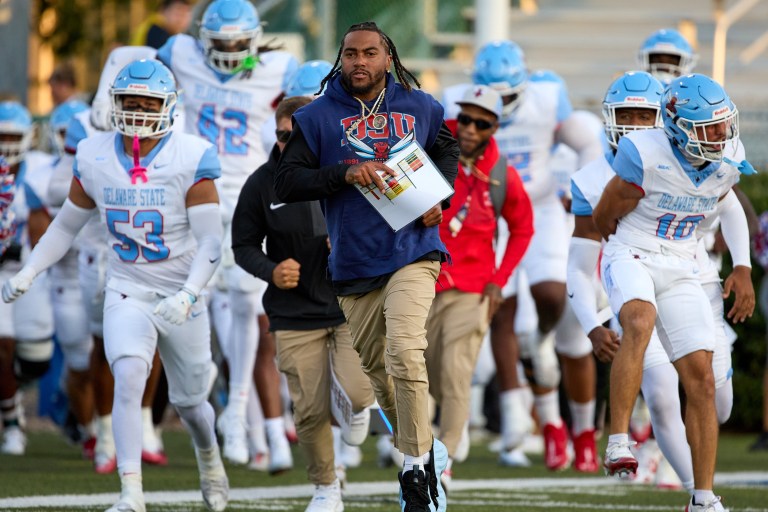 Delaware State “Set It Off” for DeSean Jackson’s first head coaching win