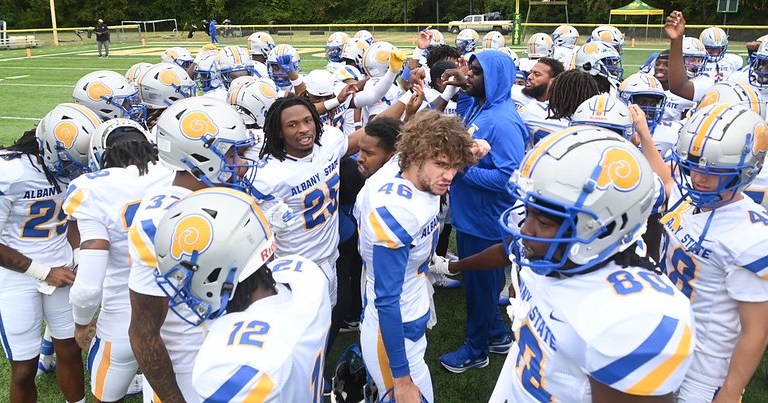 Albany State dominates Lane College without star quarterback at helm