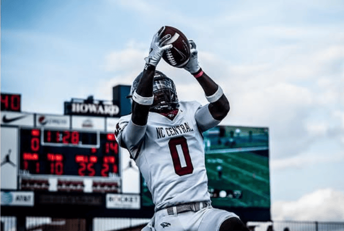 North Carolina Central receiver Spikes Howard’s upset plans