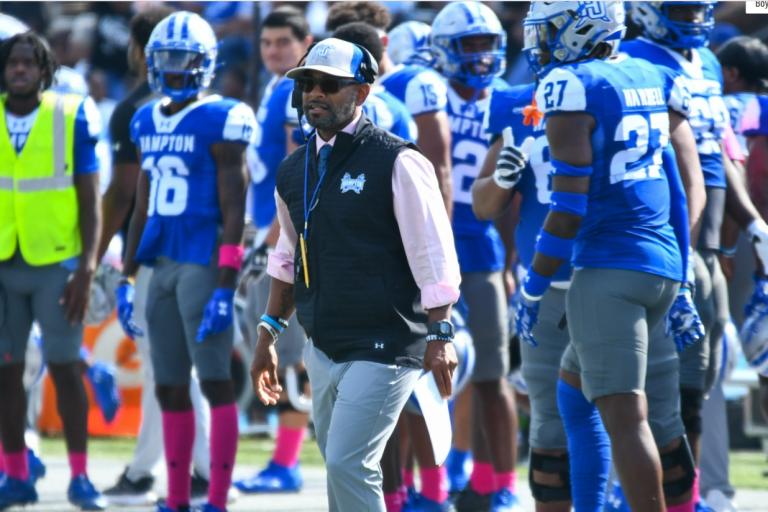 Hampton football team parts ways with coach after two seasons
