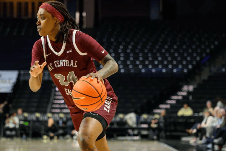 North Carolina Central lifted by a Finger past Maryland Eastern Shore