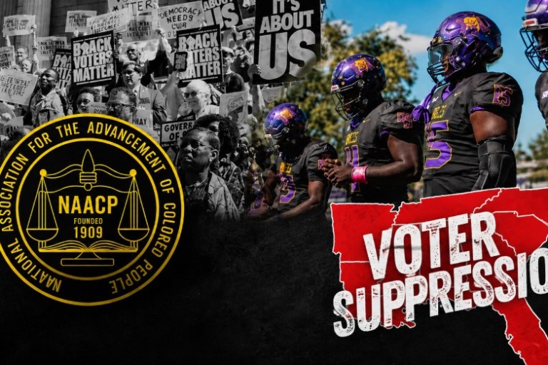 NAACP calls for athletes to consider HBCUs amid Black voter suppression