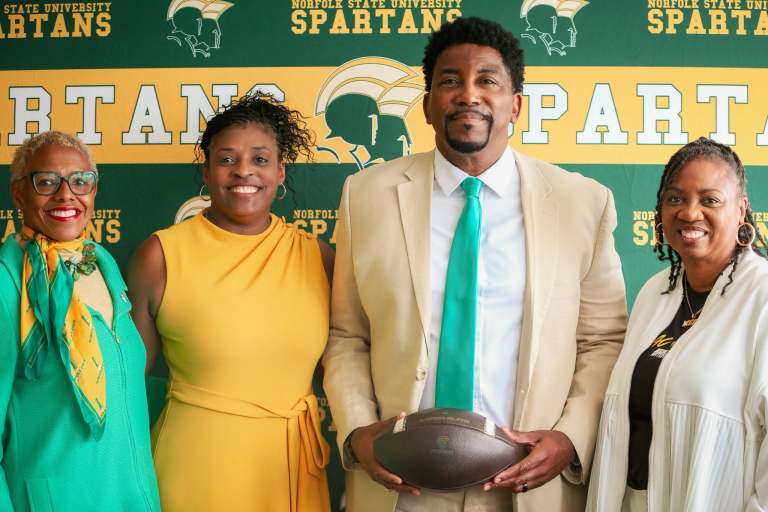 Norfolk State hires a Michael Vick staff member as women’s flag football coach