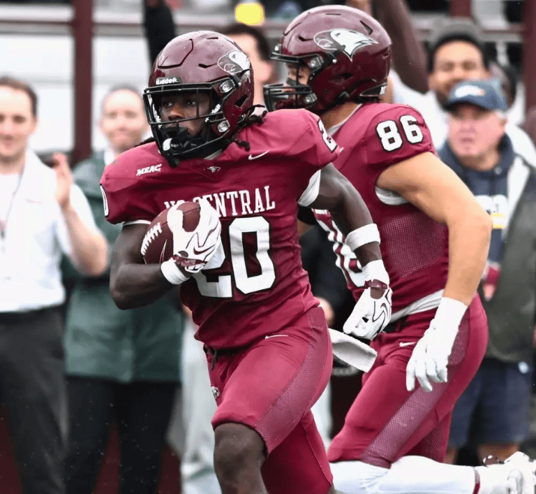 North Carolina Central runs over Delaware State in MEAC football opener